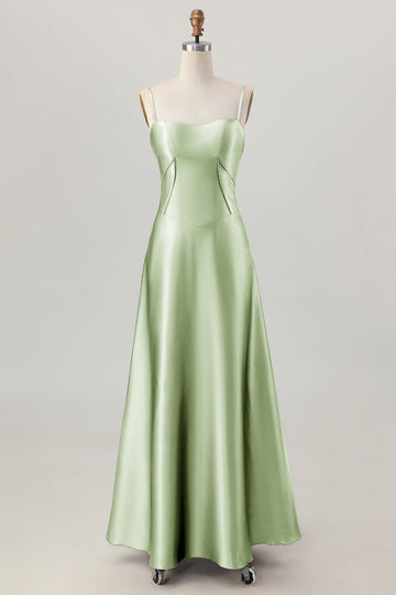 Dusty Sage Bridesmaid Dresses
